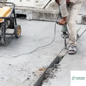 قص خرسانة بدون تكسير